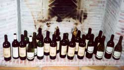 Wine bottles